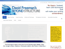 Tablet Screenshot of beyondstructure.com